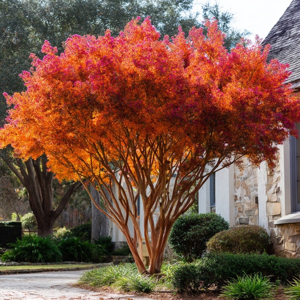12 Best Fall Trees for Colorful Autumn Gardens 8 Crape Myrtle