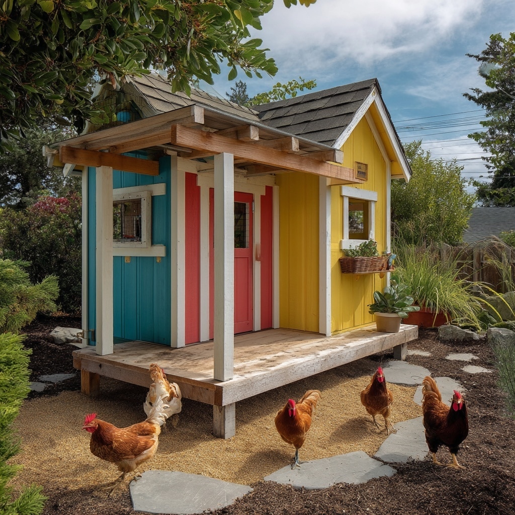 7 Chicken Coop Ideas That Are Cheap, Safe & Creative 8 Old Playhouse Chicken Coop