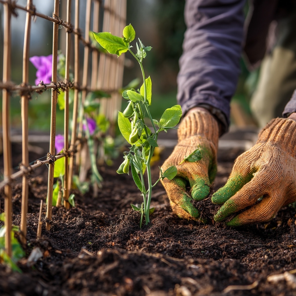 How to Grow Annual Sweet Pea Flowers 3 Planting Sweet Pea Flowers