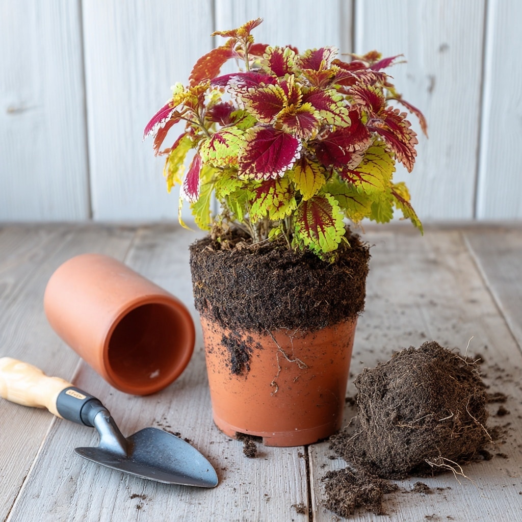 Coleus Plant Care Guide for Vibrant, Healthy Foliage 11 Repotting Coleus