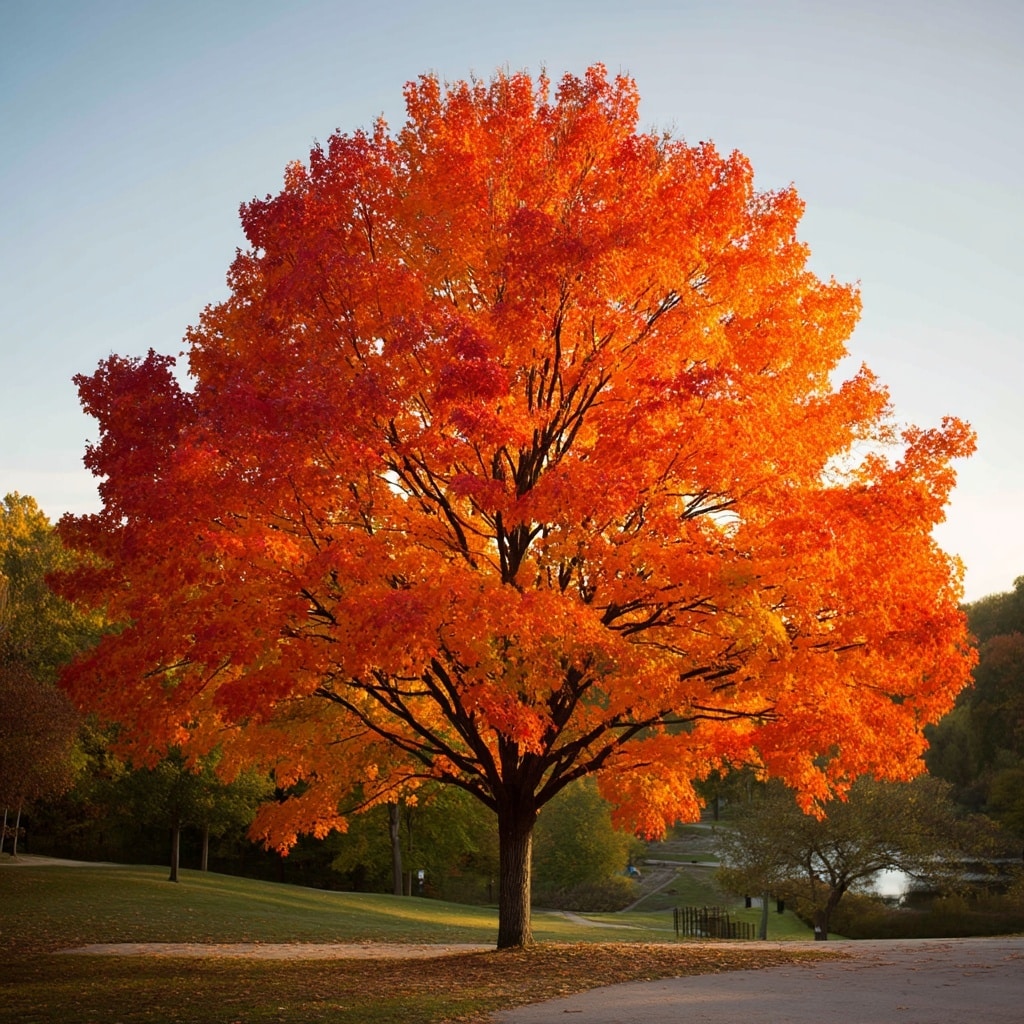 12 Best Fall Trees for Colorful Autumn Gardens 2 Sugar Maple
