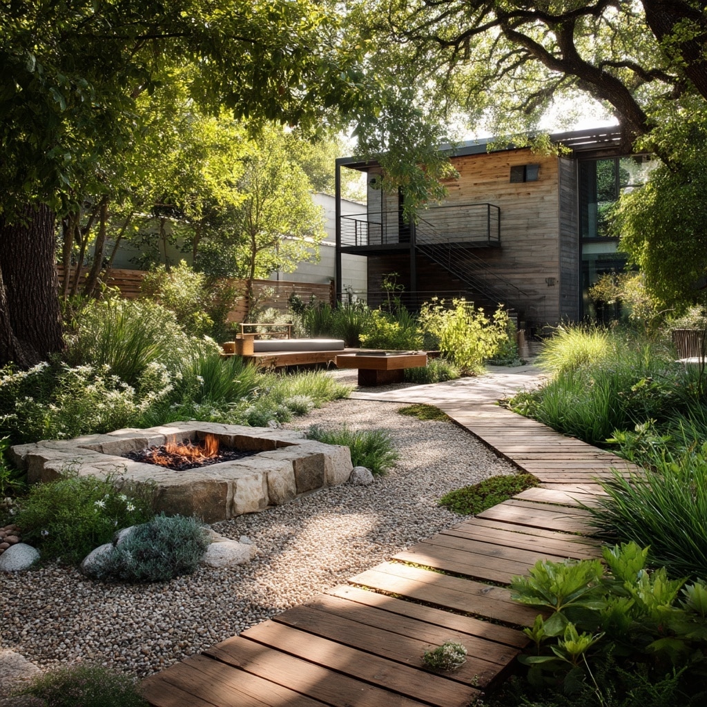 5 Modern Backyard Ideas to Enhance Your Outdoor Space 2 Sustainable Chic Eco-Friendly Landscaping
