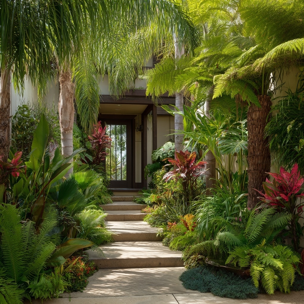 Tropical Front Yard Escapes
