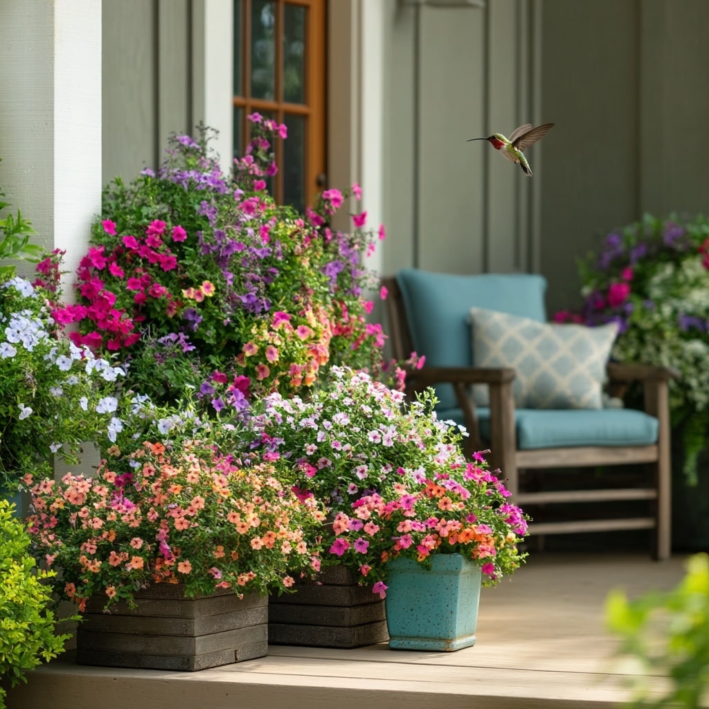 Easy Outdoor Planter Ideas for Full Sun Spaces