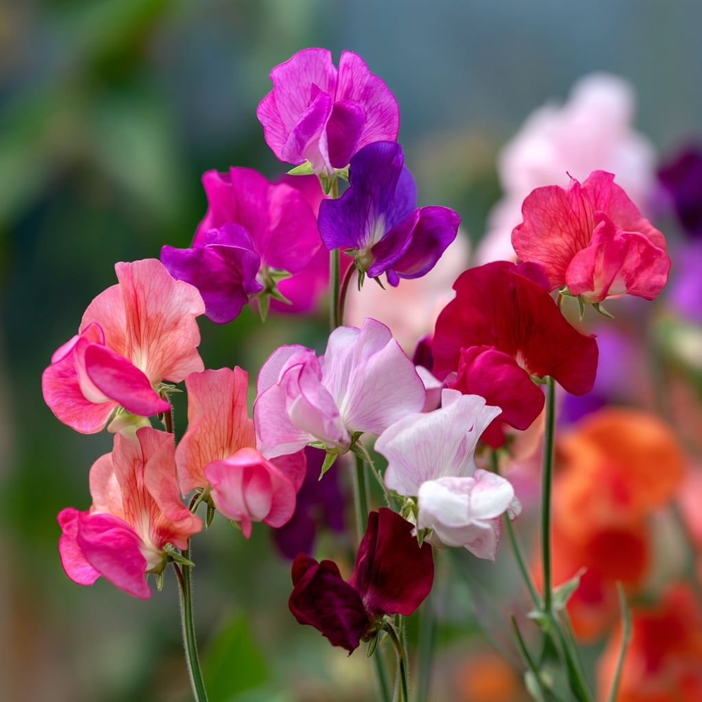 How to Grow Annual Sweet Pea Flowers