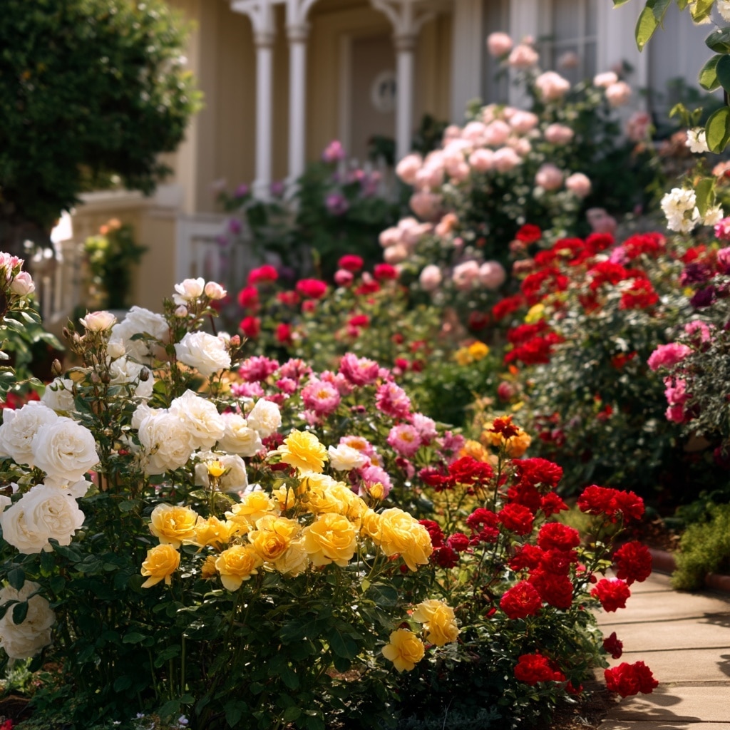 15 Front Yard Rose Garden Ideas for a Stunning Look 13 15 Front Yard Rose Garden Ideas for a Stunning Look