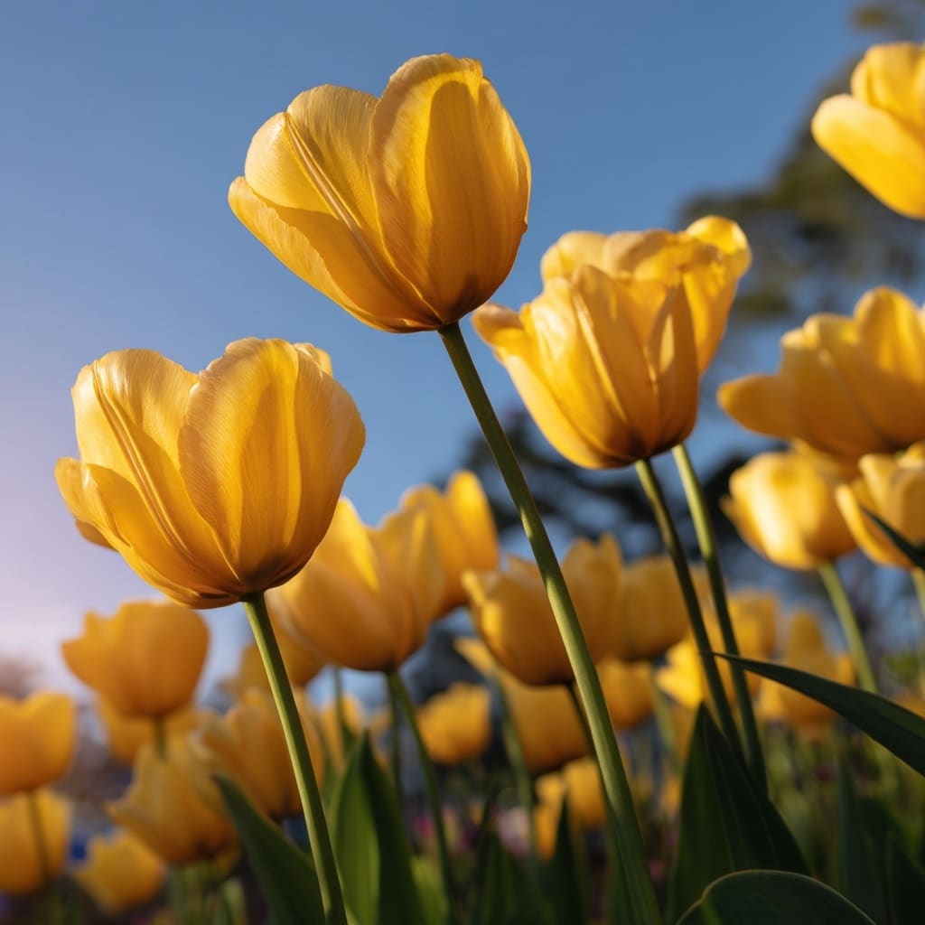 Yellow Tulips: A Cheerful Spring Garden Favorite 4 Yellow Tulips: A Cheerful Spring Garden Favorite