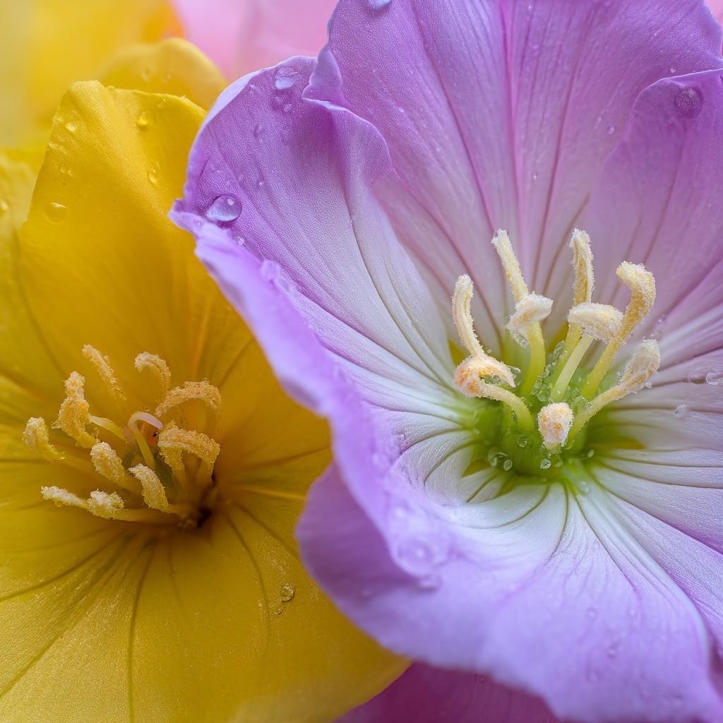  Fused vs. Distinct Floral Parts in Flower Types