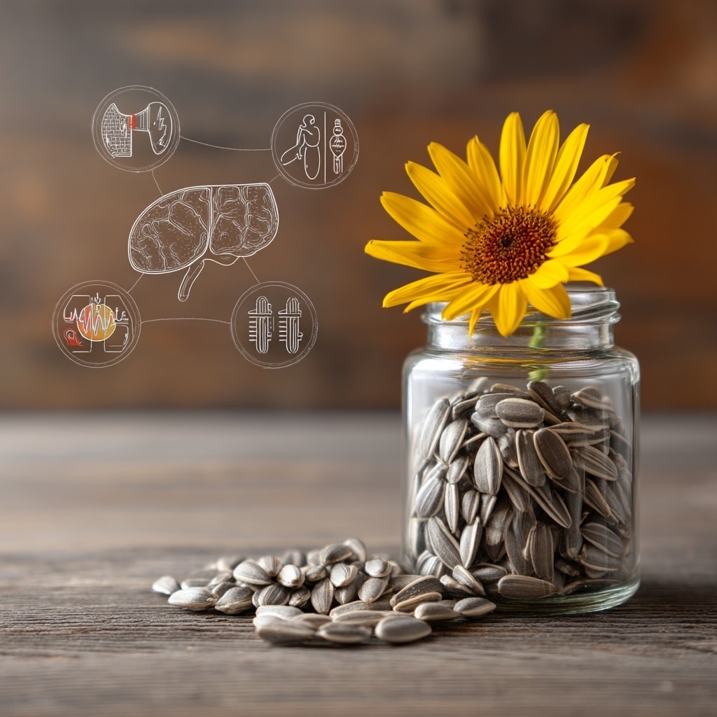 Sunflower Seeds for Heart & Immune Health 8 Sunflower Seeds for Heart & Immune Health