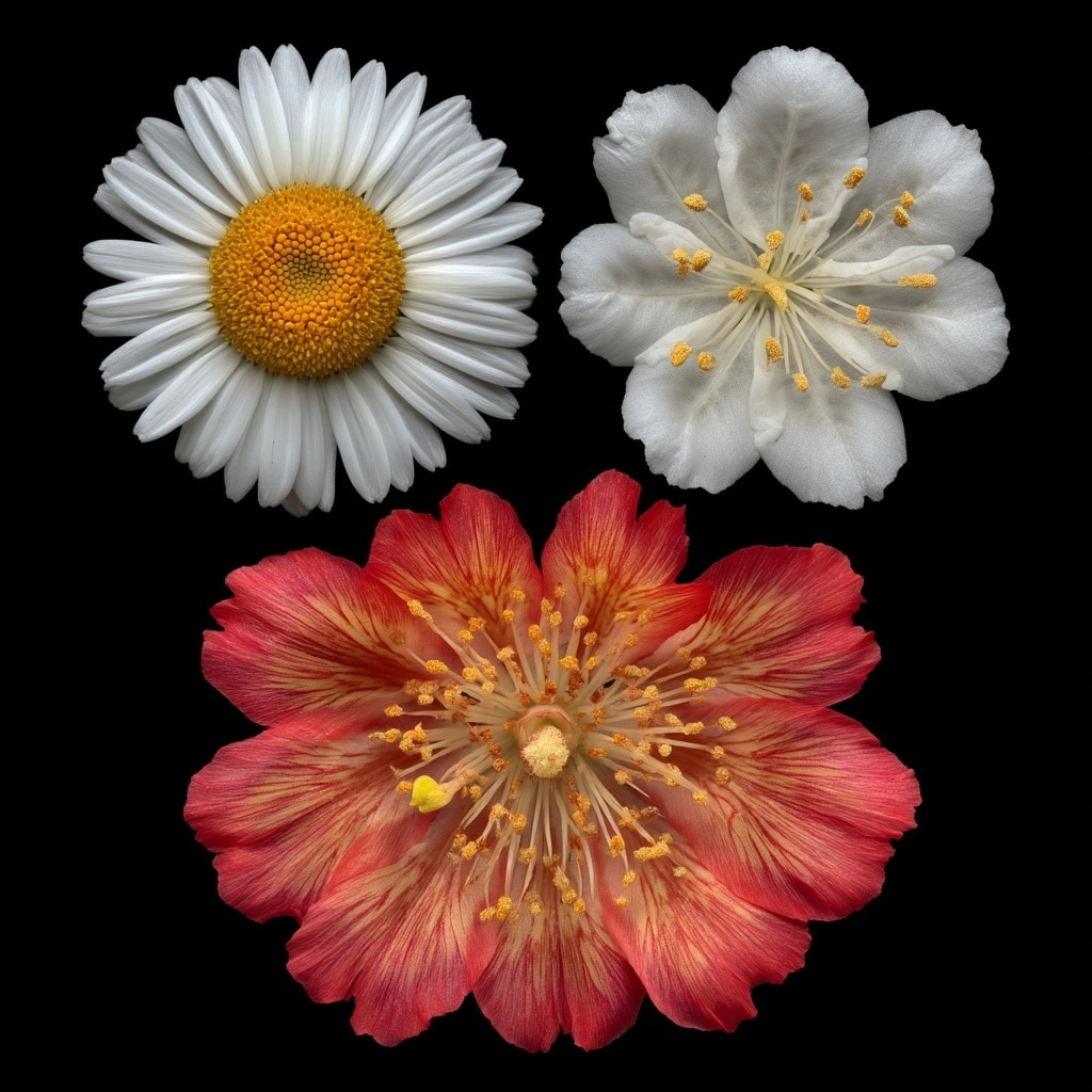 Regular vs. Irregular Flower Types (Symmetry)