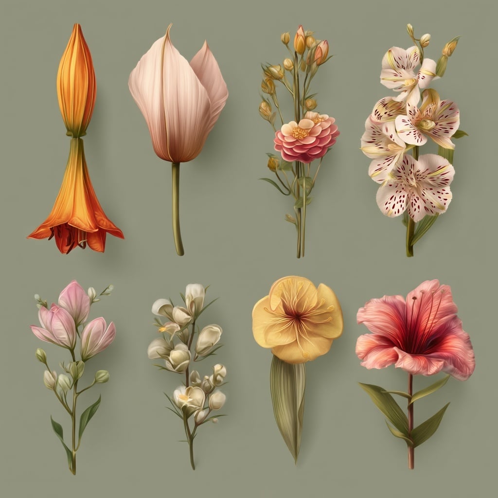 Corolla Shapes and Their Role in Flower Types