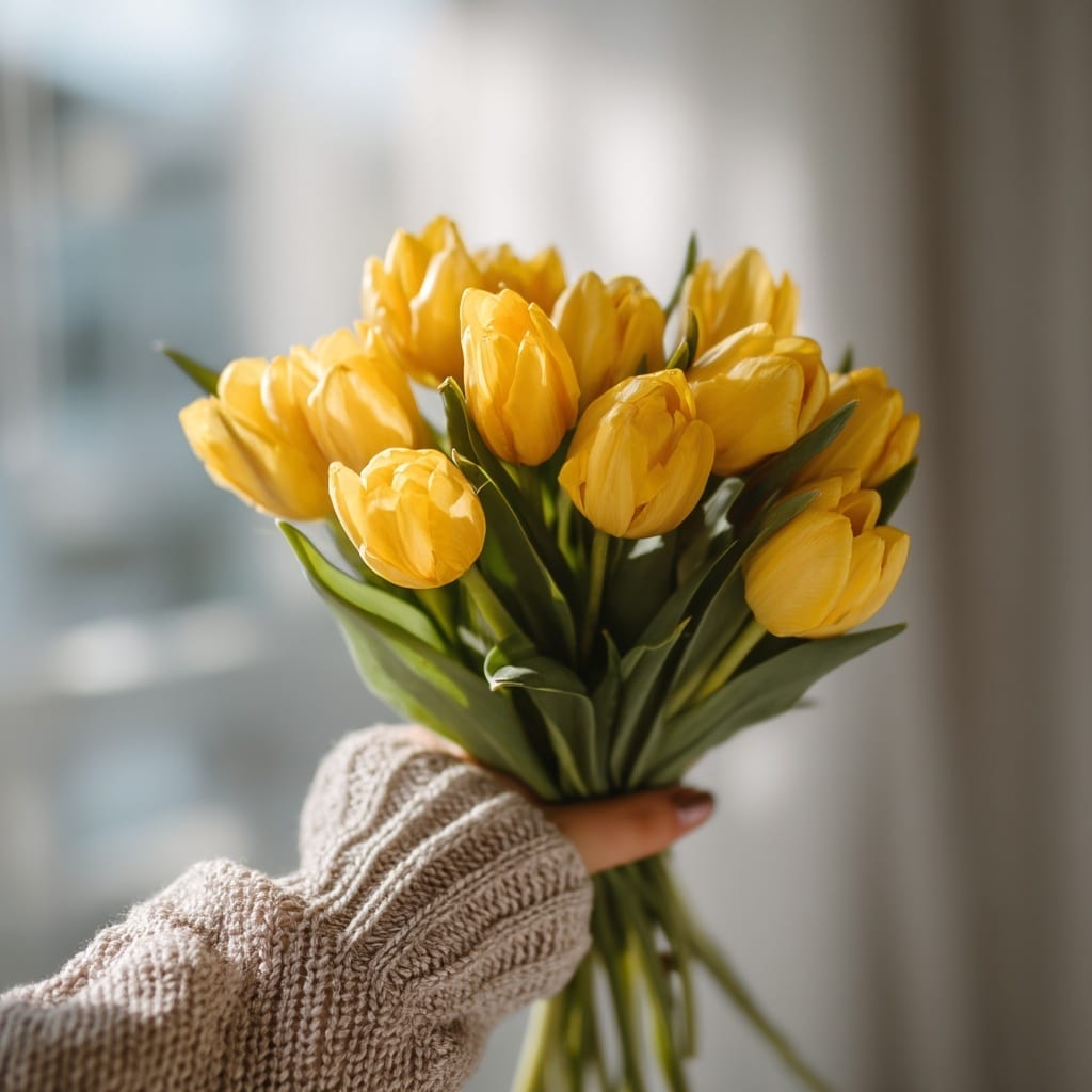 Yellow Tulips – Bright Symbols of Happiness &amp; New Beginnings