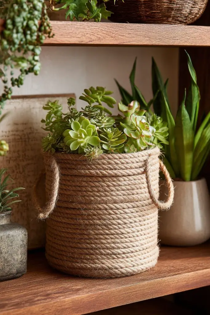 DIY Flower Pots Decor – 8 Easy Ideas for Beginners 6 DIY Flower Pots Decor – 8 Easy Ideas for Beginners