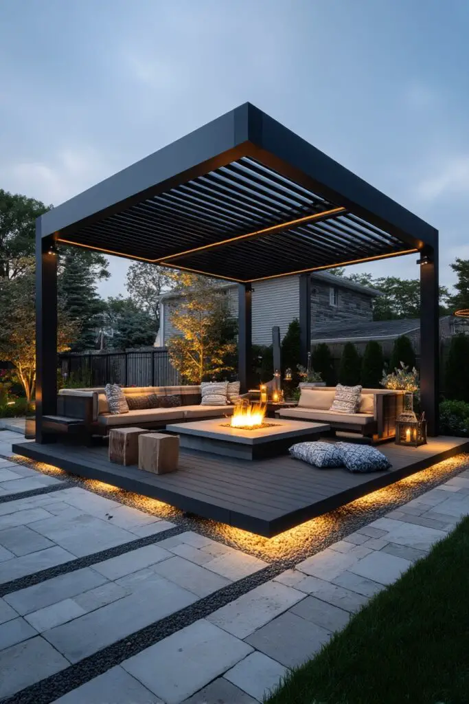 5 Modern Pergola Ideas for Minnesota Backyards 7 5 Modern Pergola Ideas for Minnesota Backyards