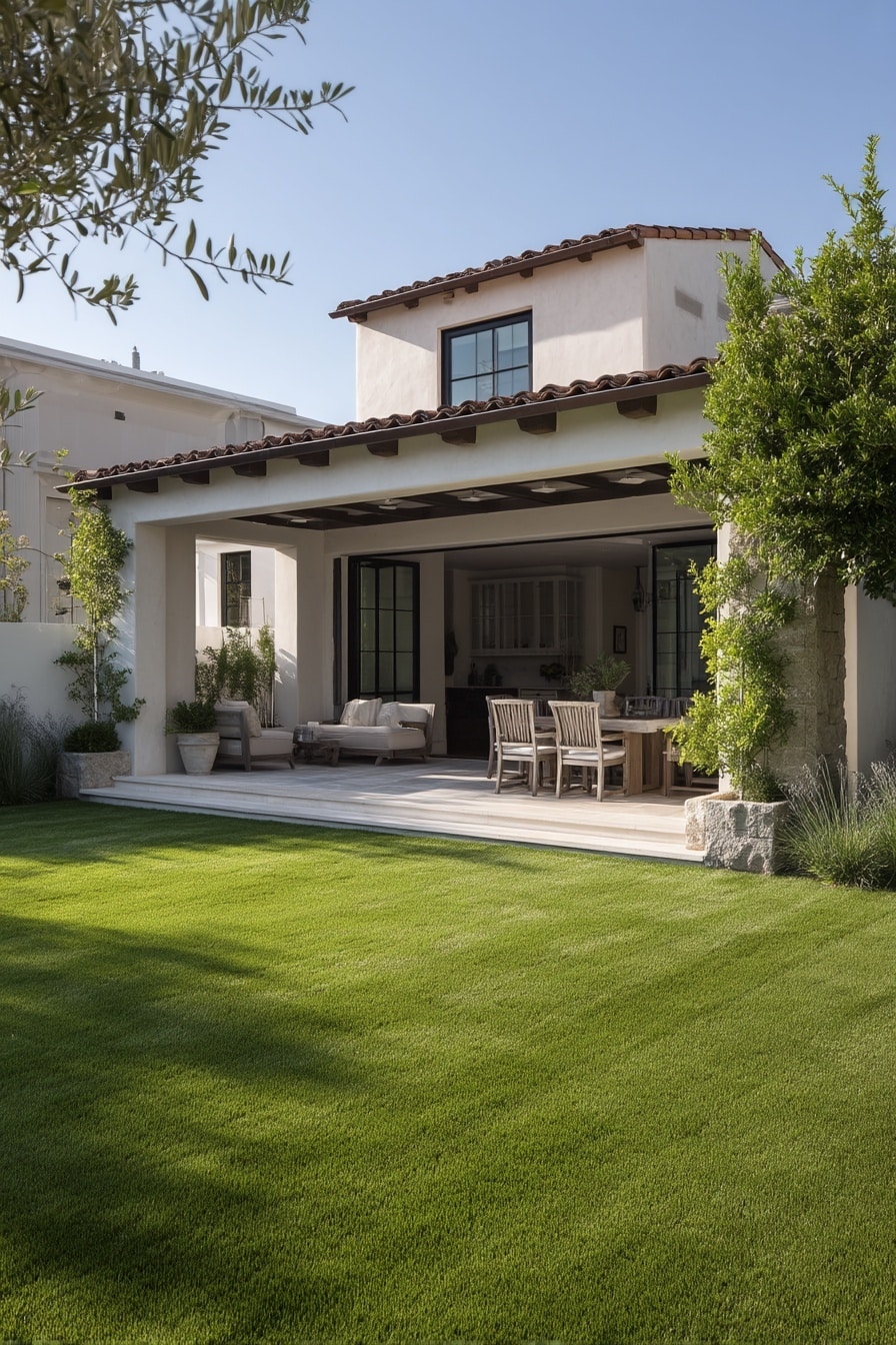 Backyard Inspiration: Modern Mediterranean Design