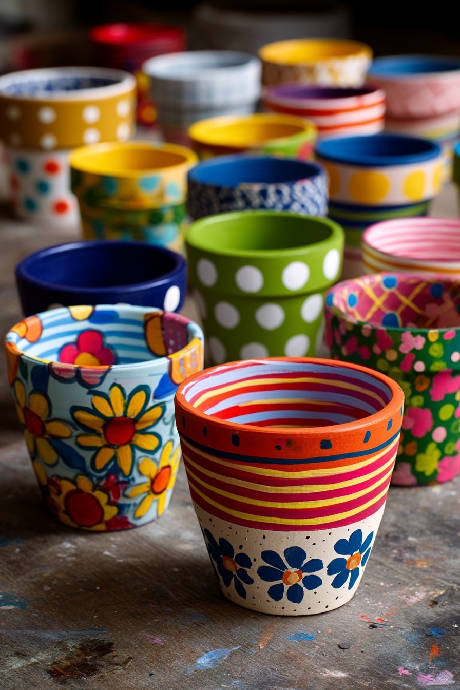 DIY Flower Pots Decor – 8 Easy Ideas for Beginners