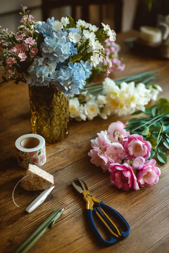 How to Make Artificial Flower Arrangements Like a Pro 3 How to Make Artificial Flower Arrangements Like a Pro