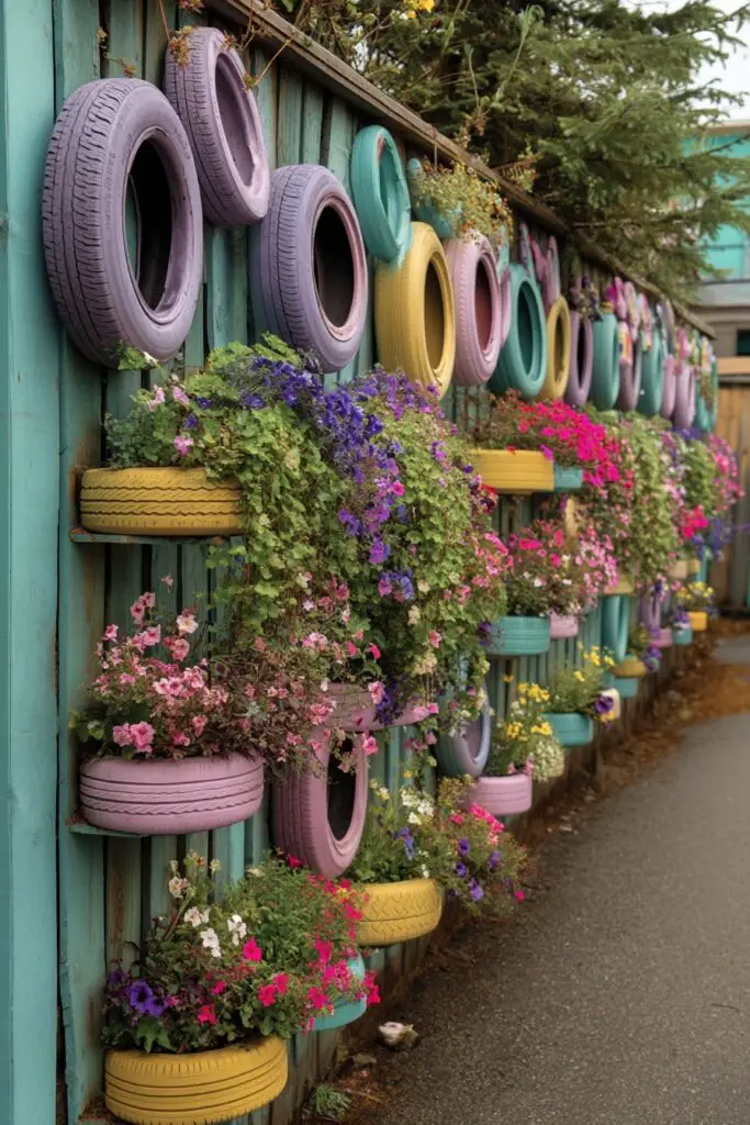 Creative Tire Garden Ideas for Every Backyard 4 Creative Tire Garden Ideas for Every Backyard