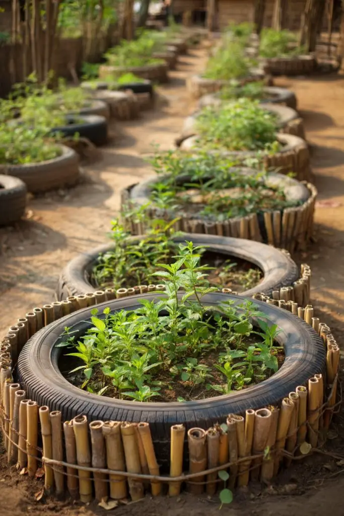 Creative Tire Garden Ideas for Every Backyard 9 Creative Tire Garden Ideas for Every Backyard