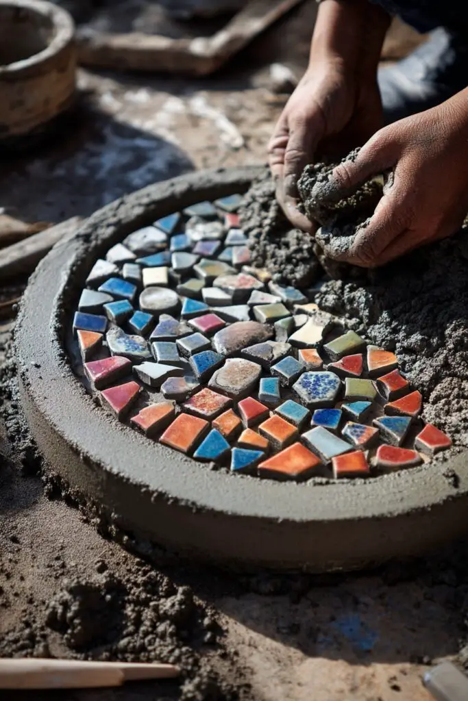 DIY Mosaic Stepping Stones: 5 Easy Ideas 4 DIY Mosaic Stepping Stones: 5 Easy Ideas