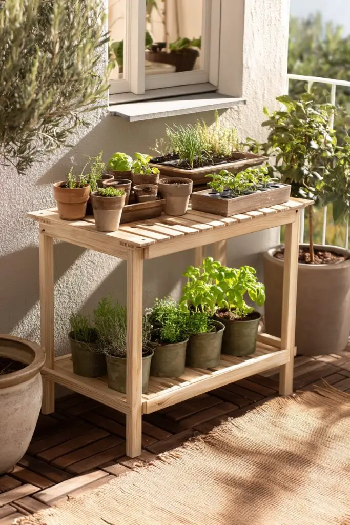 5 Simple Potting Bench Ideas for Stylish Gardening 3 5 Simple Potting Bench Ideas for Stylish Gardening