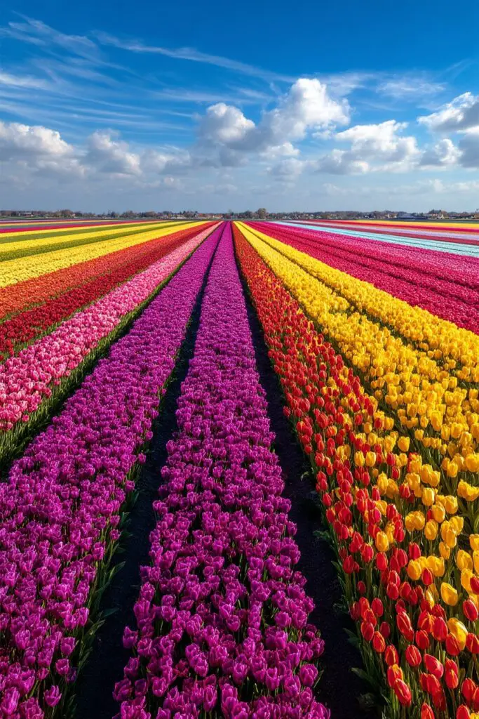 Iconic Flower Fields Around the World 2 Iconic Flower Fields Around the World