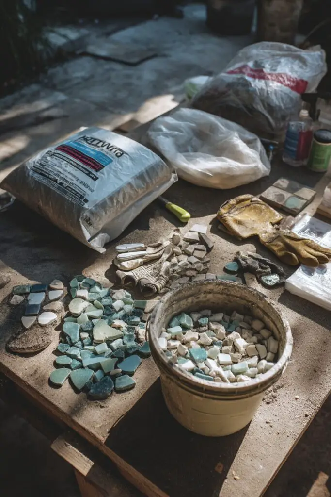 DIY Mosaic Stepping Stones: 5 Easy Ideas 3 DIY Mosaic Stepping Stones: 5 Easy Ideas