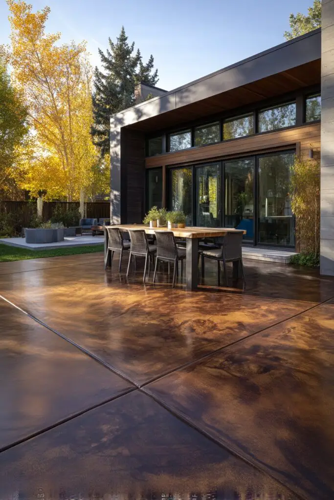 5 Concrete Patio Ideas for a Stylish Backyard 3 5 Concrete Patio Ideas for a Stylish Backyard