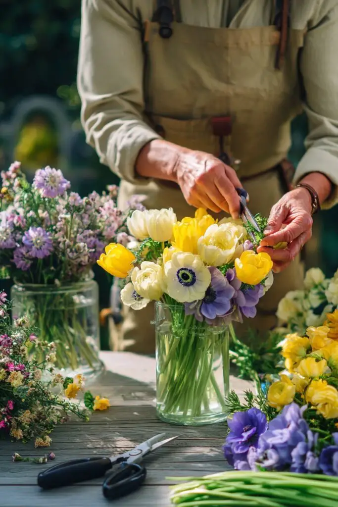 Spring Flower Arrangements From a Homegrown Cutting Garden 4 Spring Flower Arrangements From a Homegrown Cutting Garden