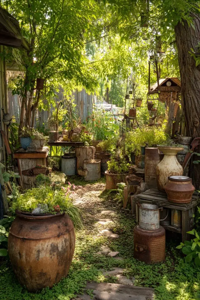 Recycled Yard Decor Ideas on a Budget 2 Recycled Yard Decor Ideas on a Budget