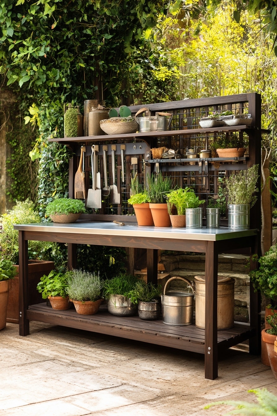 5 Simple Potting Bench Ideas for Stylish Gardening