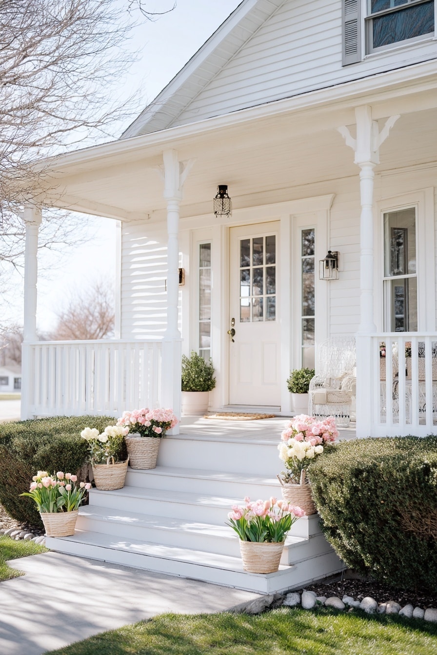 Spring Porch Decor Ideas for a Cheery Entry