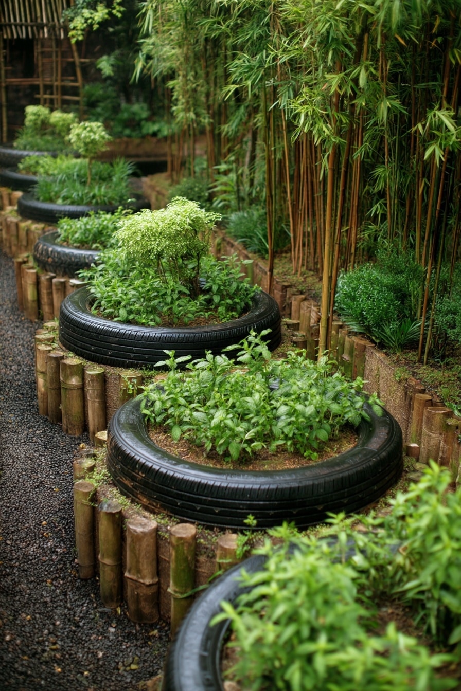 Creative Tire Garden Ideas for Every Backyard