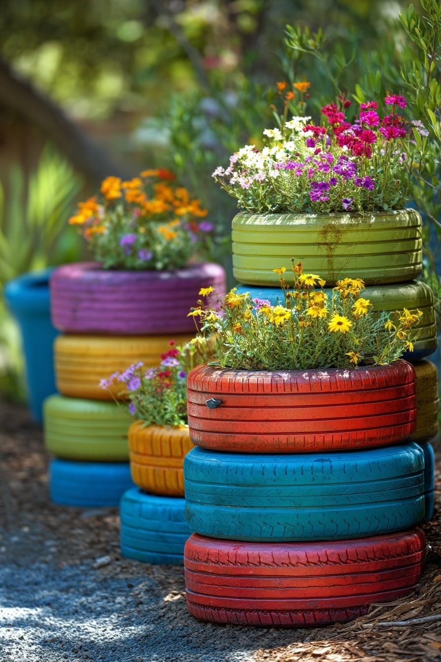 Recycled Yard Decor Ideas on a Budget