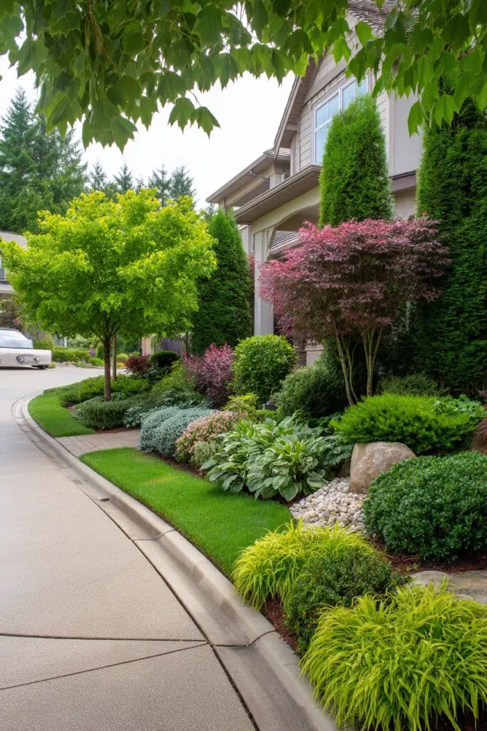 Side of Driveway Landscaping Ideas for Curb Appeal 2 Side of Driveway Landscaping Ideas for Curb Appeal