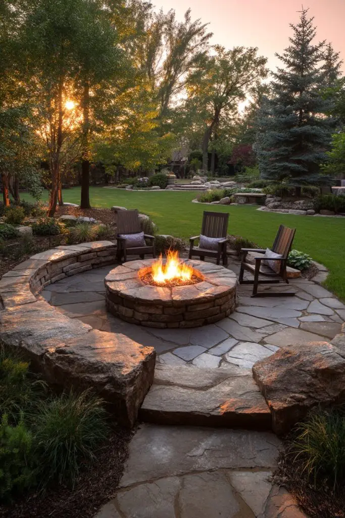 Elevated Fire Pit Ideas Backyard for Cozy Outdoor Spaces 2 Elevated Fire Pit Ideas Backyard for Cozy Outdoor Spaces