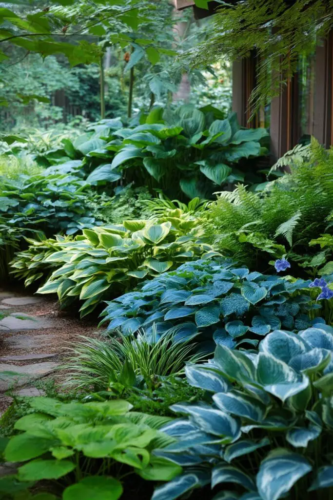 Hosta Garden Ideas for a Stunning Shade Landscape 2 Hosta Garden Ideas for a Stunning Shade Landscape
