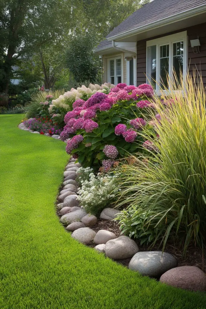 Flowerbed Ideas Front of House for Stunning Curb Appeal 2 Flowerbed Ideas Front of House for Stunning Curb Appeal