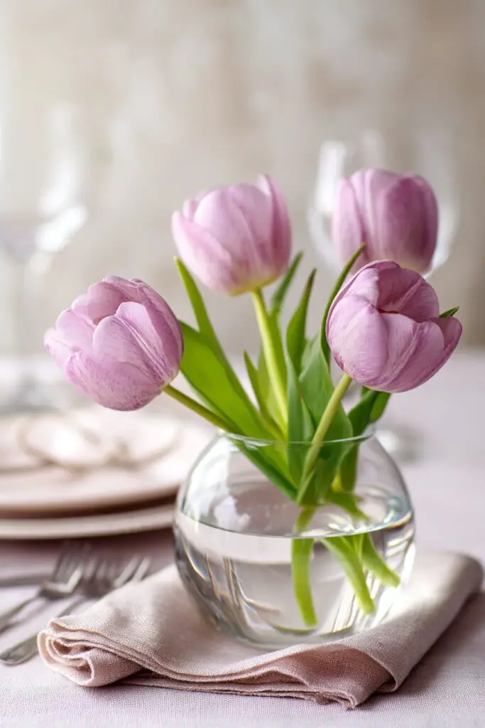 Best Tulip Arrangement Ideas for Home & Gifts 2 Best Tulip Arrangement Ideas for Home & Gifts