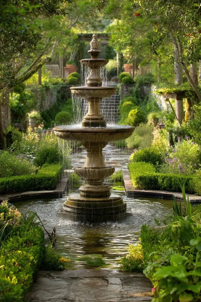 Garden Fountain Ideas for a Relaxing Outdoor Space 2 Garden Fountain Ideas for a Relaxing Outdoor Space