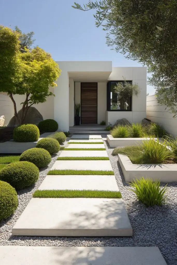 Modern Minimalist Small Garden Ideas for Front Yards 2 Modern Minimalist Small Garden Ideas for Front Yards