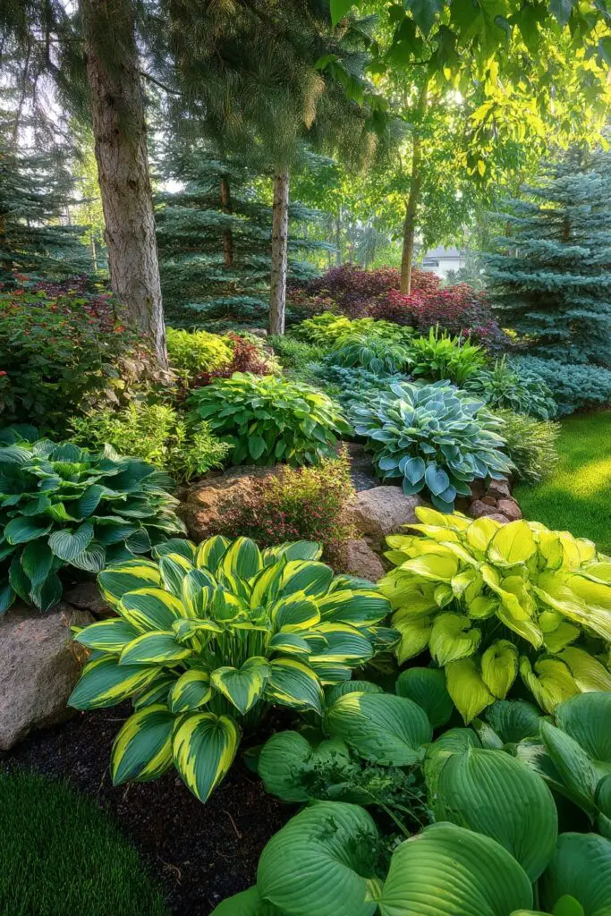 5 Ways to Design With Hostas in Your Garden 4 5 Ways to Design With Hostas in Your Garden