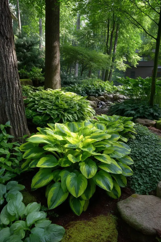 Hosta Garden Ideas for a Stunning Shade Landscape 4 Hosta Garden Ideas for a Stunning Shade Landscape