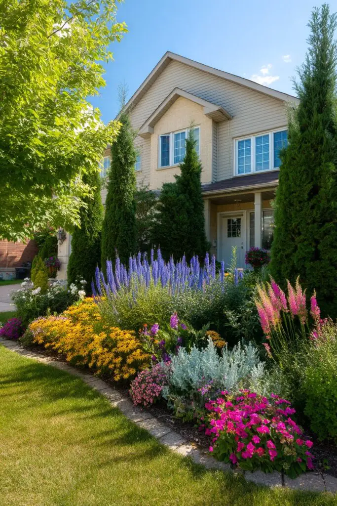 Flowerbed Ideas Front of House for Stunning Curb Appeal 3 Flowerbed Ideas Front of House for Stunning Curb Appeal