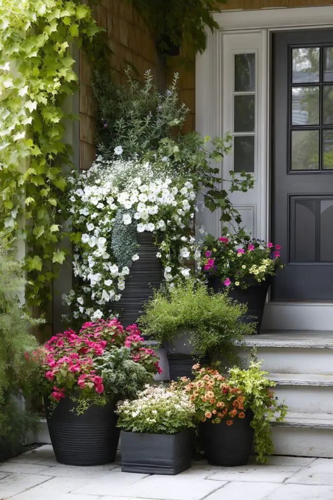 Front Porch Planters: Stunning Display Ideas 4 Front Porch Planters: Stunning Display Ideas