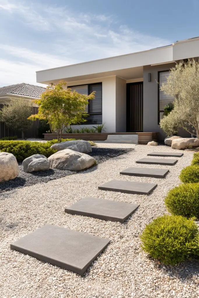 Modern Minimalist Small Garden Ideas for Front Yards 4 Modern Minimalist Small Garden Ideas for Front Yards