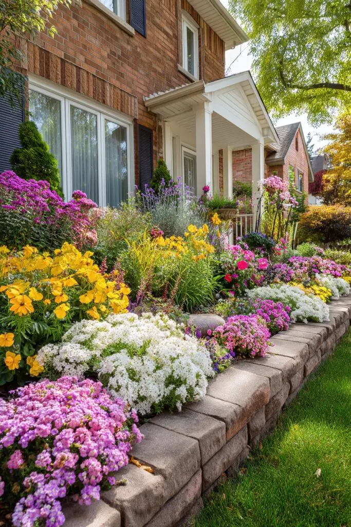 Flowerbed Ideas Front of House for Stunning Curb Appeal 5 Flowerbed Ideas Front of House for Stunning Curb Appeal