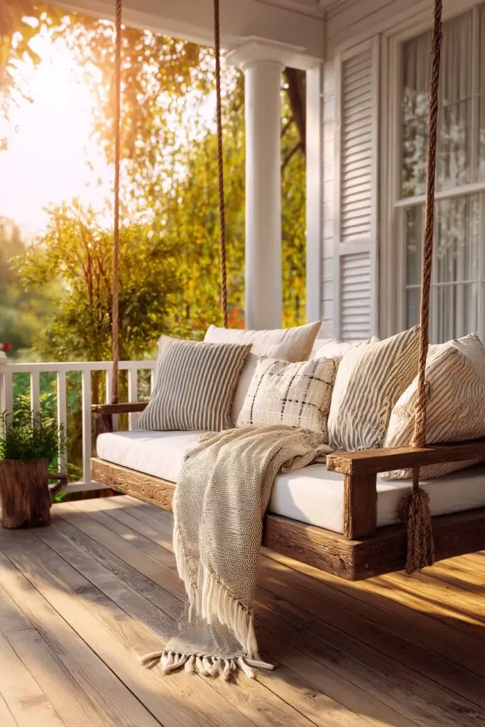 10 Back Porch Ideas for a Cozy Outdoor Retreat 7 10 Back Porch Ideas for a Cozy Outdoor Retreat