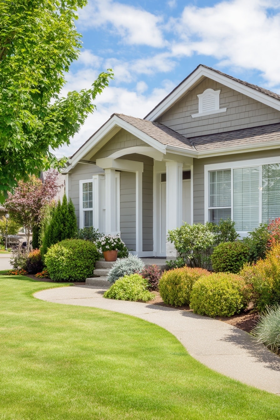 Simple Front Yard Landscaping Ideas on a Budget