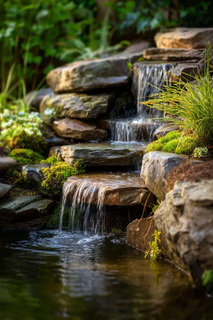 Small Ponds With Mini Waterfall Ideas 3 Small Ponds With Mini Waterfall Ideas
